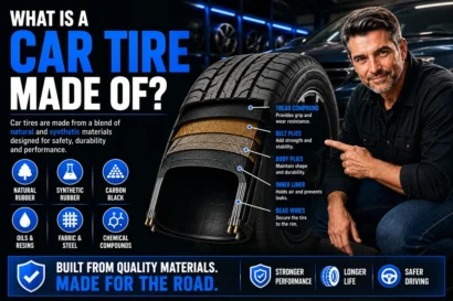 What Is a Car Tire Made Of