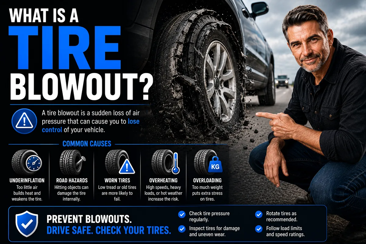 What Is a Tire Blowout