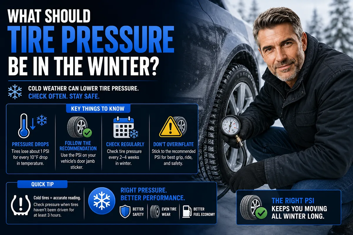 What Should Tire Pressure Be in Winter
