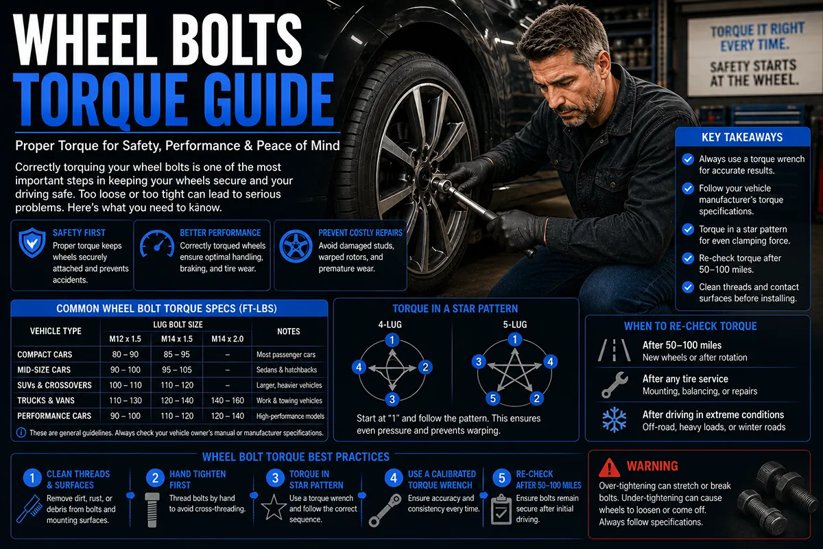 Wheel Bolts Torque Guide