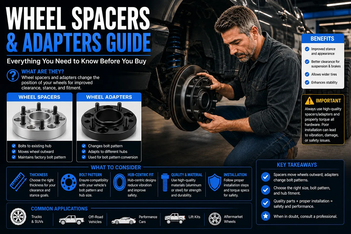 Wheel Spacers and Adapters: The Complete Guide You Need