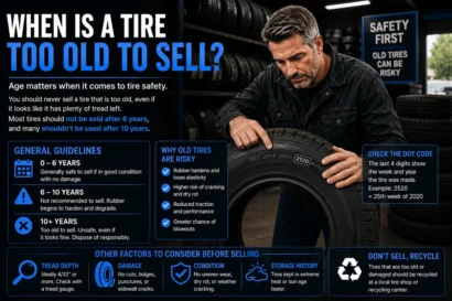 When Is a Tire Too Old to Sell