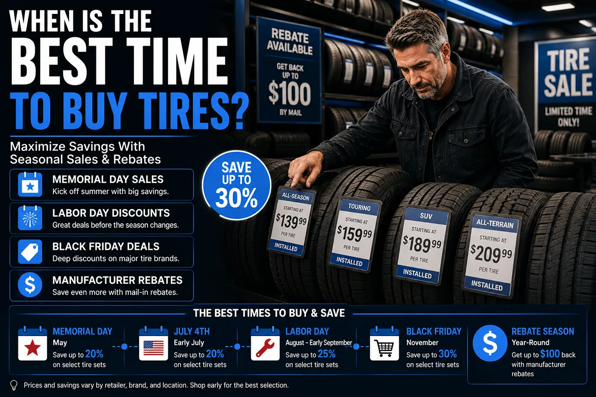 When Is the Best Time to Buy Tires