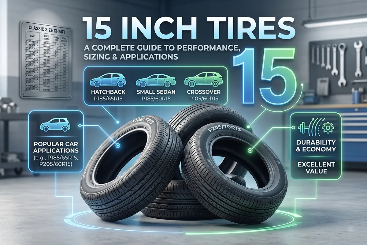 15 Inch Tires: The Complete Buying Guide for Everyday Drivers - Tire Advise