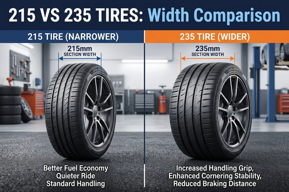 215 vs 235 Tires