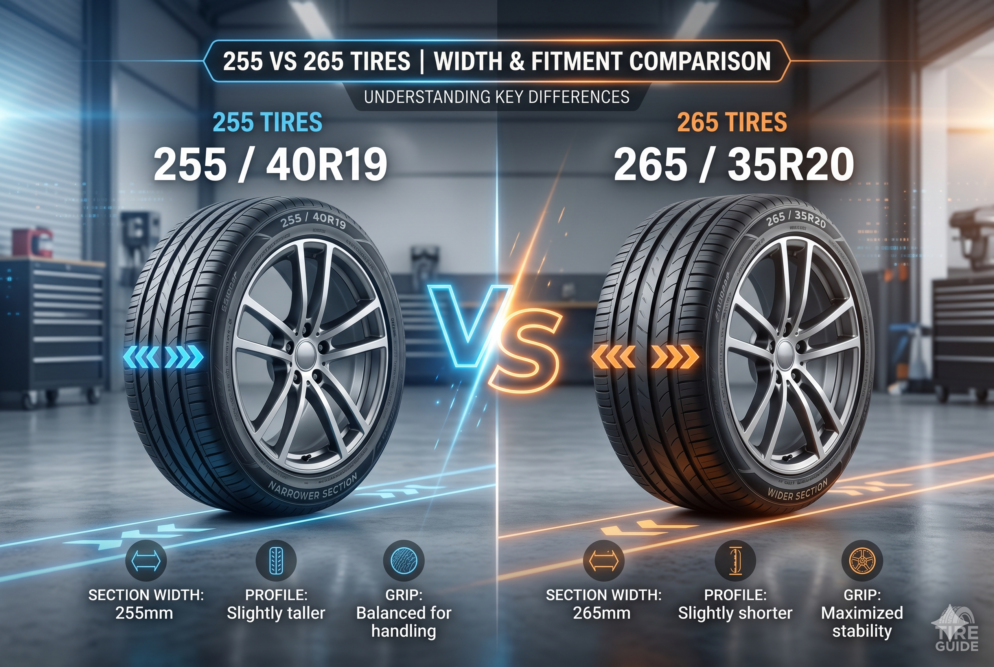 255 vs 265 Tires