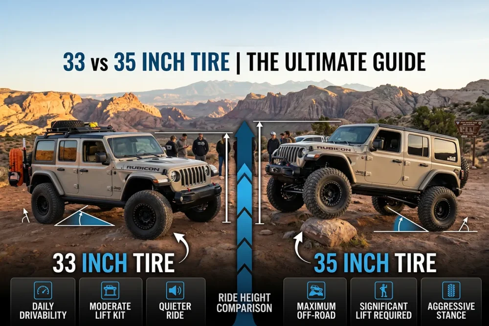 33 vs 35 Inch Tires
