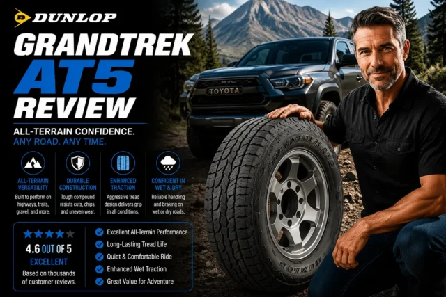 Dunlop Grandtrek AT5 Review: I Tested This All-Terrain Tire So You Don’t Have To