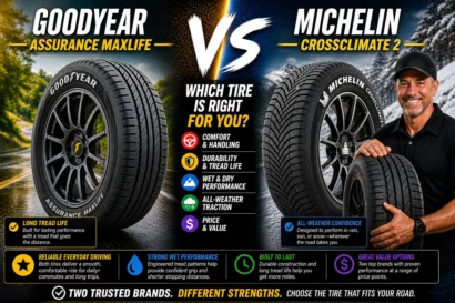 Goodyear Assurance MaxLife vs Michelin CrossClimate 2