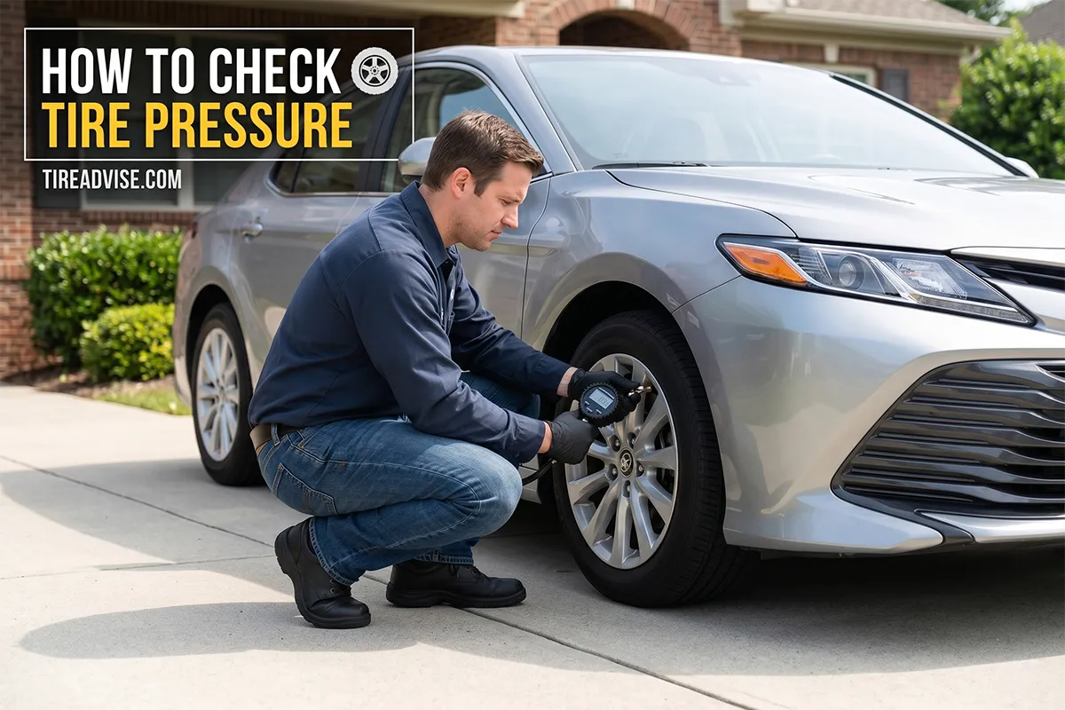 How to Check Tire Pressure (Step-by-Step Guide for Any Car) - Tire Advise