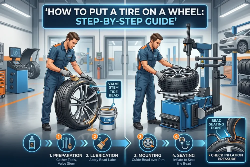 How to Put a Tire on a Wheel