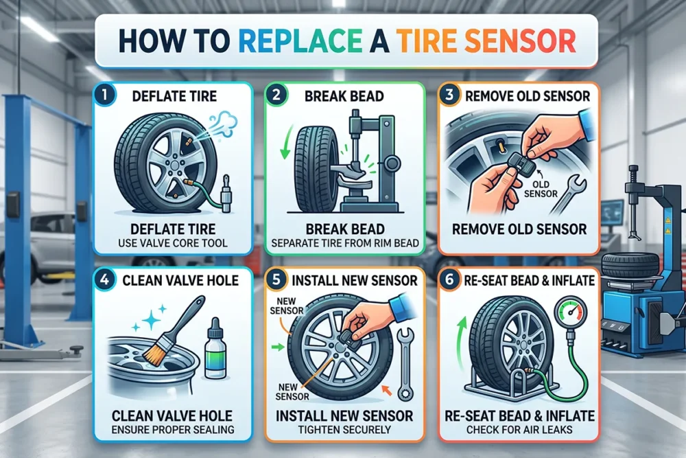 How to Replace a Tire Sensor
