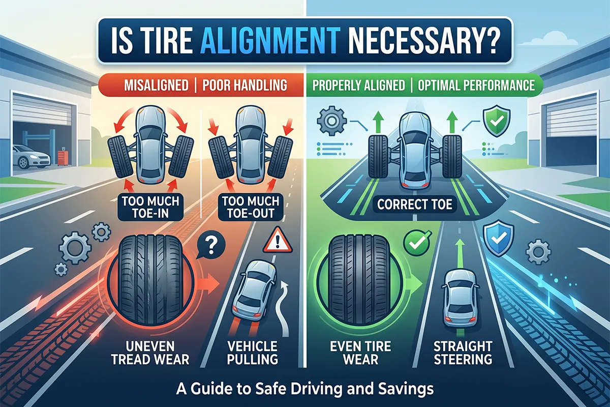Is Tire Alignment Necessary? Signs You Need One Right Now