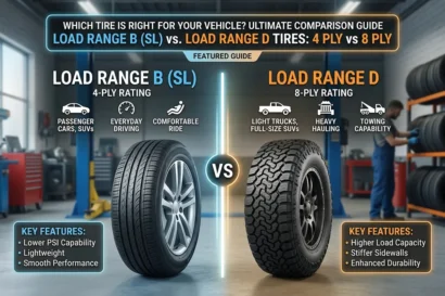 Load Range B (SL) vs. Load Range D Tires