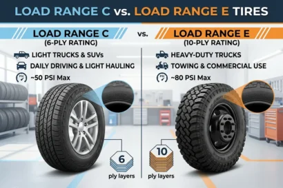 Load Range C vs. Load Range E Tires
