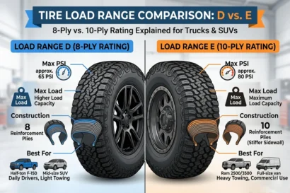 Load Range D vs. Load Range E Tires