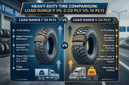 Load Range F vs. Load Range G Tires
