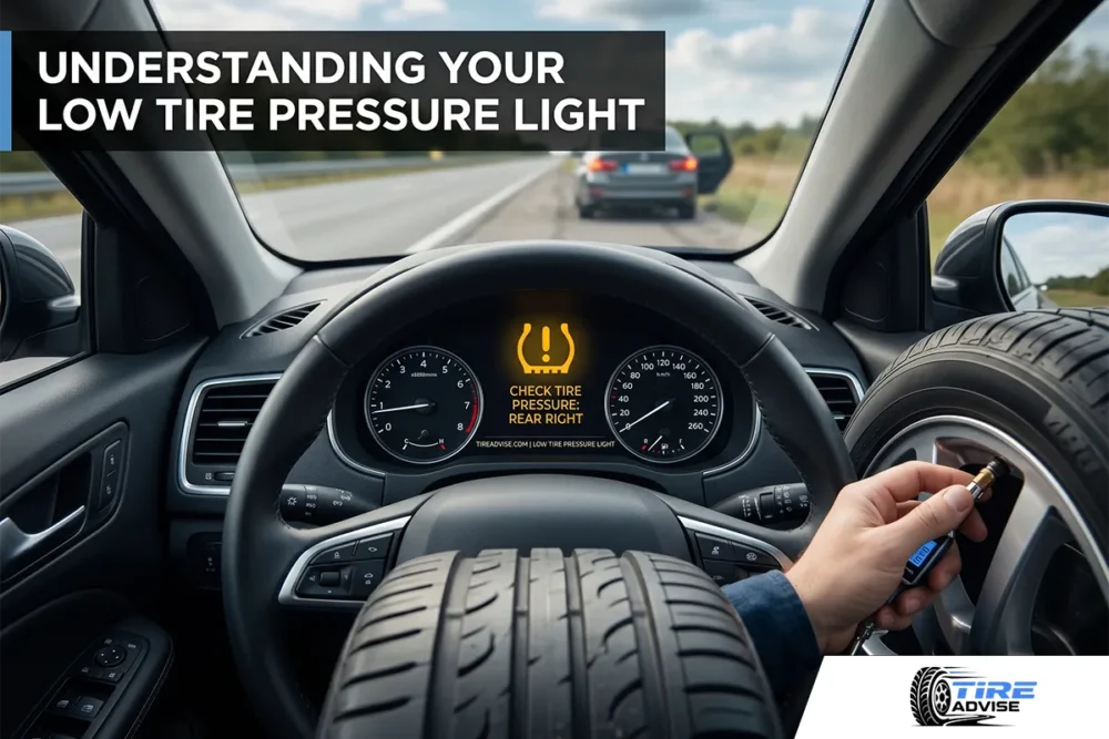 Low Tire Pressure Light On