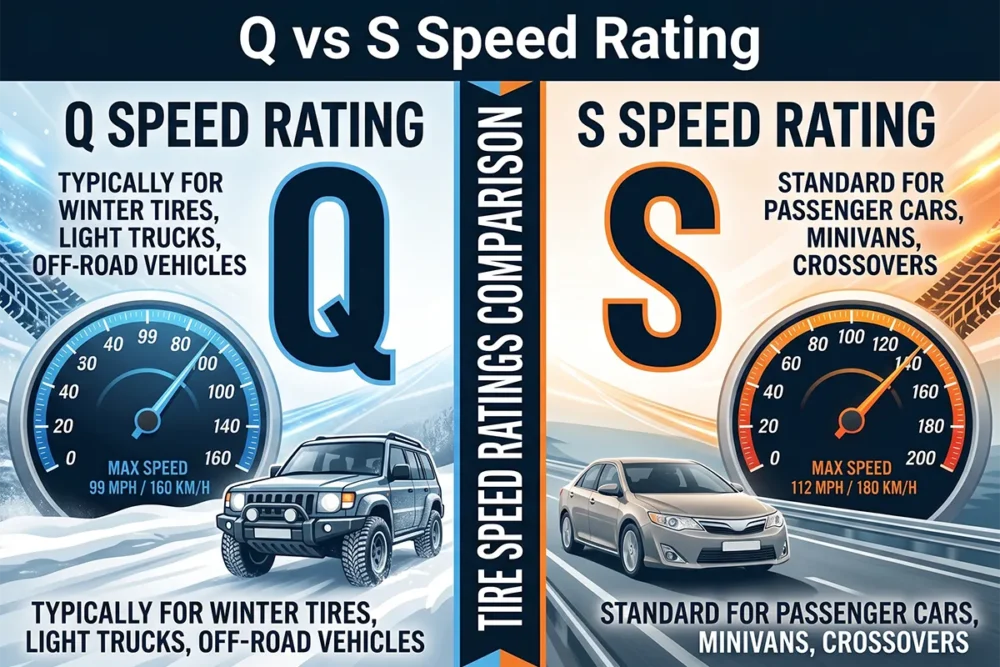 Q vs S Speed Rating