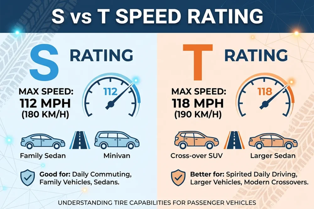 S vs T Speed Rating