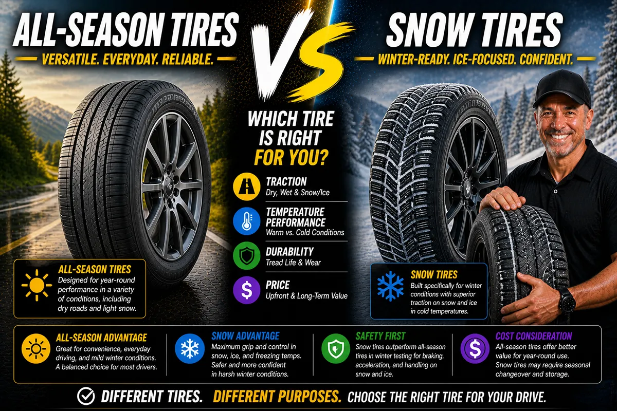 Snow Tires vs All Season Tires