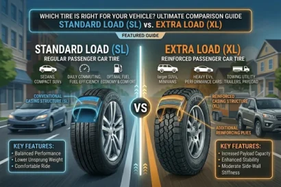 Standard Load (SL) vs. Extra Load (XL) Tires