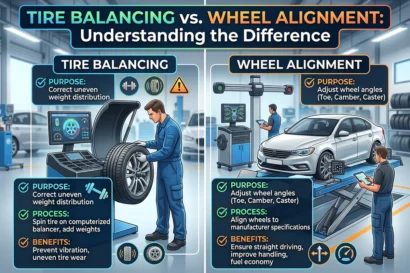 Tire Balancing vs. Alignment