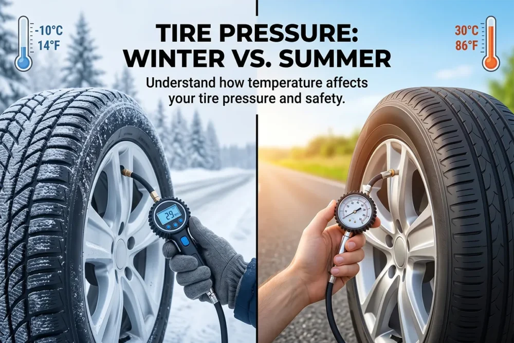 Tire Pressure in Winter vs Summer