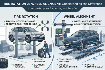 Tire Rotation vs Alignment