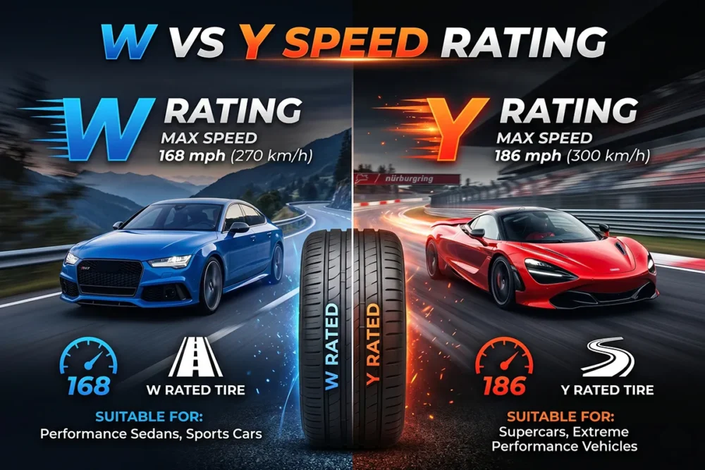 W vs Y Speed Rating