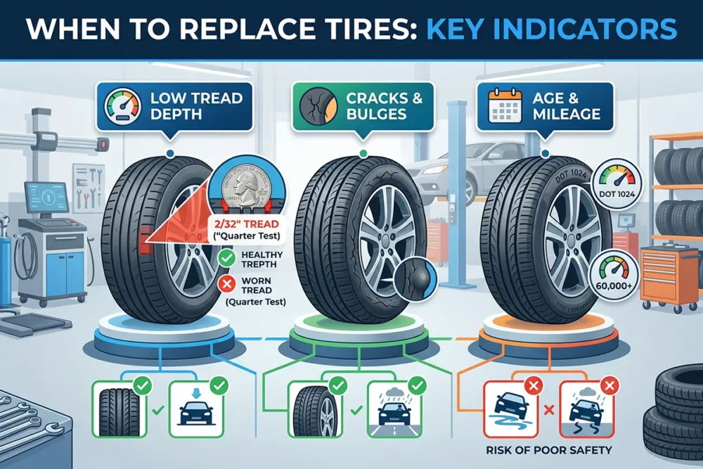 When to Replace Tires
