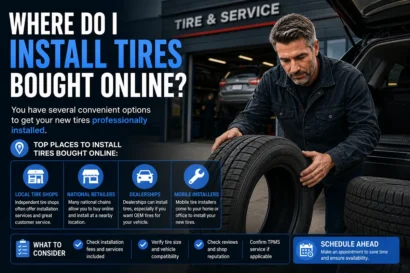 Where Do I Install Tires Bought Online