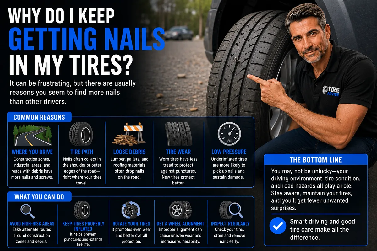 Why Do I Keep Getting Nails in My Tires