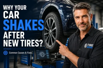 Why Your Car Shakes After Getting New Tires Installed
