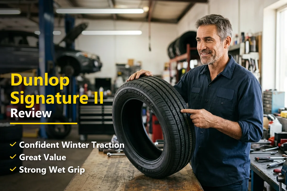 Featured image for Dunlop Signature II Review: I Tested This All-Season Tire for Months — Here's My Honest Take