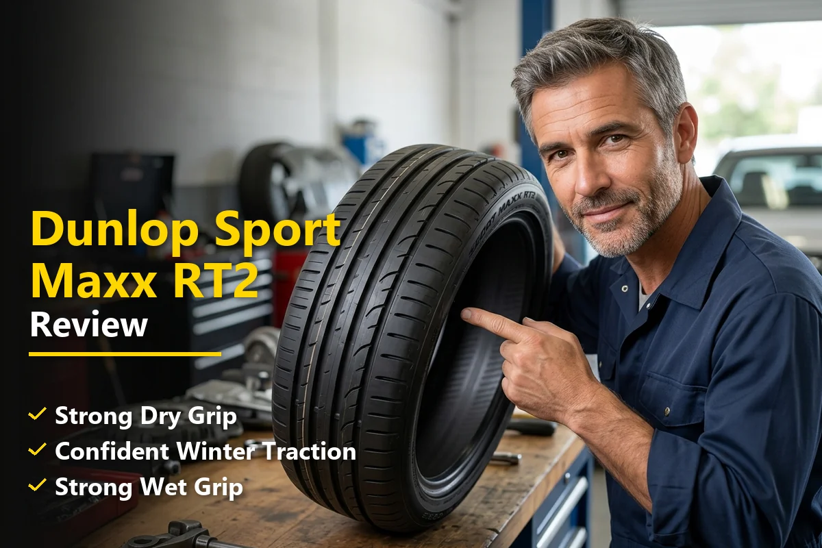 Featured image for Dunlop Sport Maxx RT2 Review: Is This Ultra-High Performance Tire Worth Your Money?