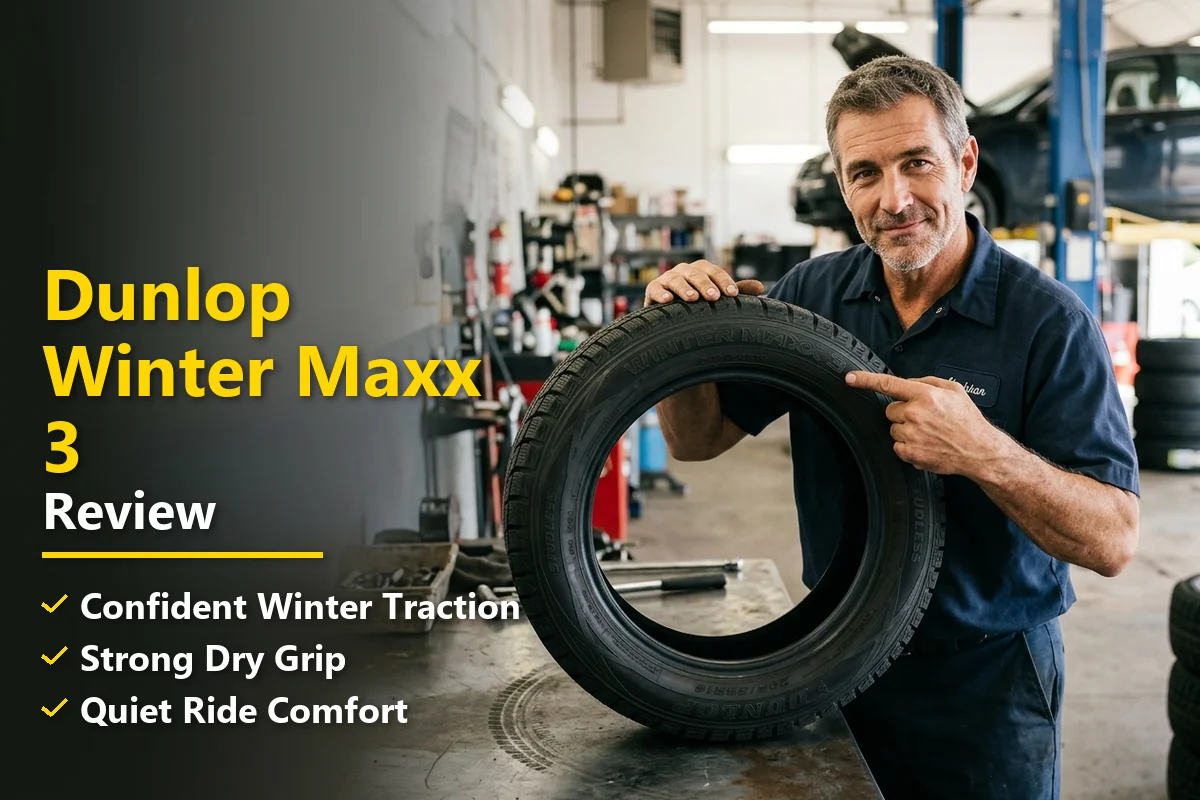 Featured image for Dunlop Winter Maxx 3 Review: I Tested These Studless Tires Through a Brutal Winter