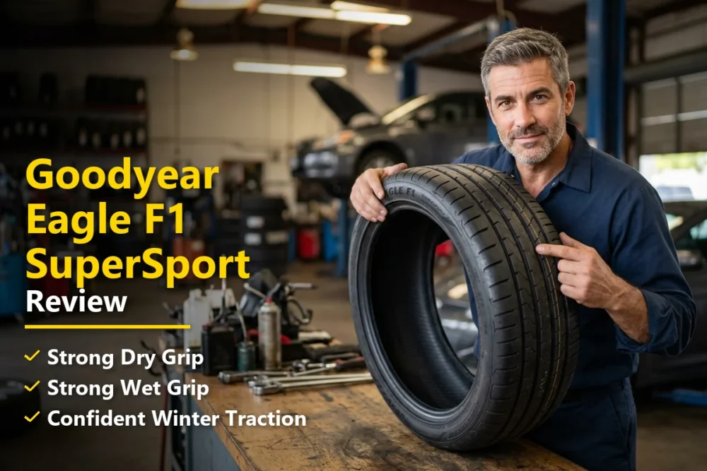 Featured image for Goodyear Eagle F1 SuperSport Review: Is This Ultra-High Performance Tire Worth the Premium Price?