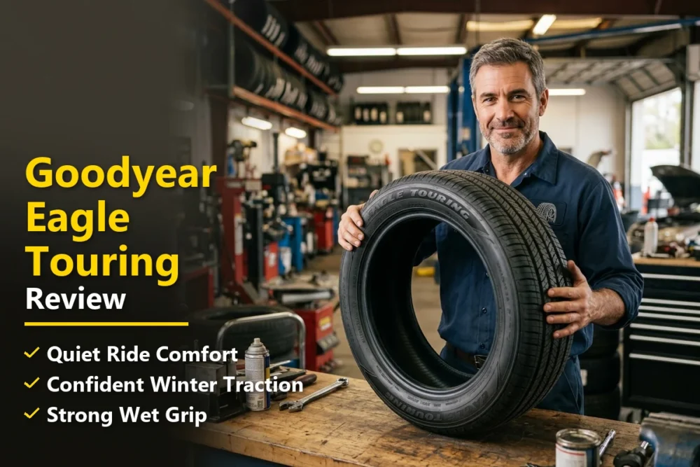 Featured image for Goodyear Eagle Touring Review: I Tested This Grand Touring Tire For Real-World Comfort and Performance