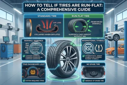 How to Tell If Your Tires Are Run Flat