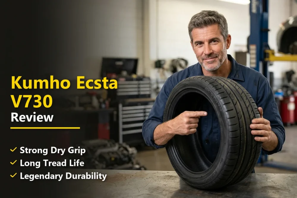 Featured image for Kumho Ecsta V730 Review: Is This Track-Day Tire Worth Your Money?