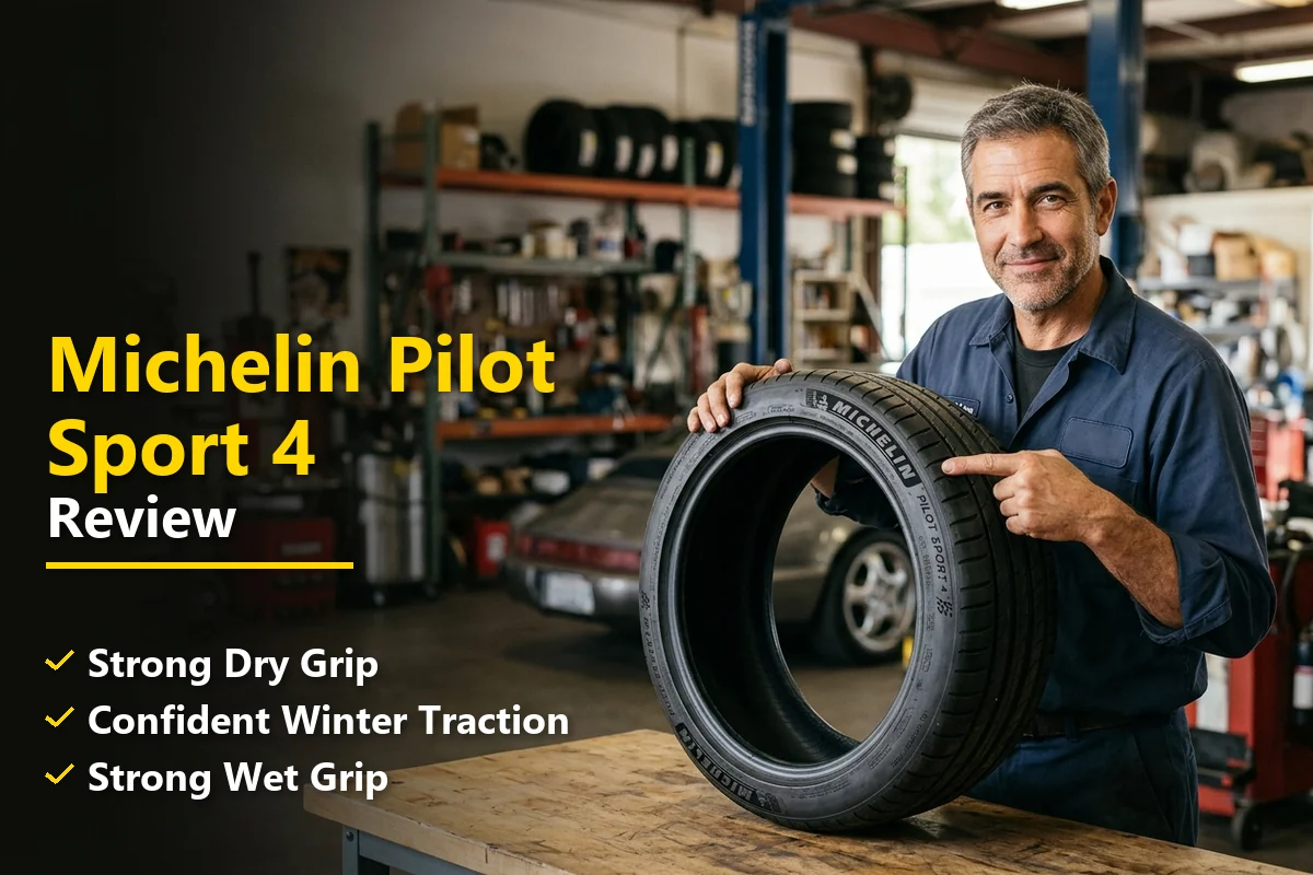 Featured image for Michelin Pilot Sport 4 Review: I Tested This Performance Tire and Here's What I Found