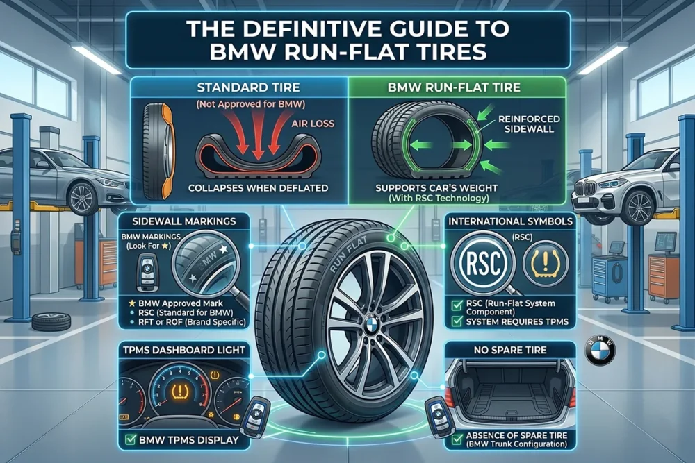 Run Flat Tires for BMW