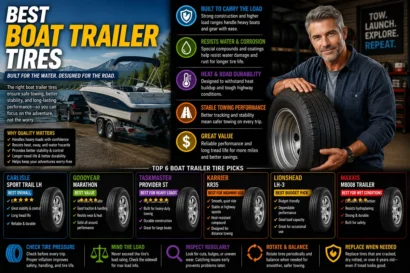 Best Boat Trailer Tires That Won't Leave You Stranded at the Ramp