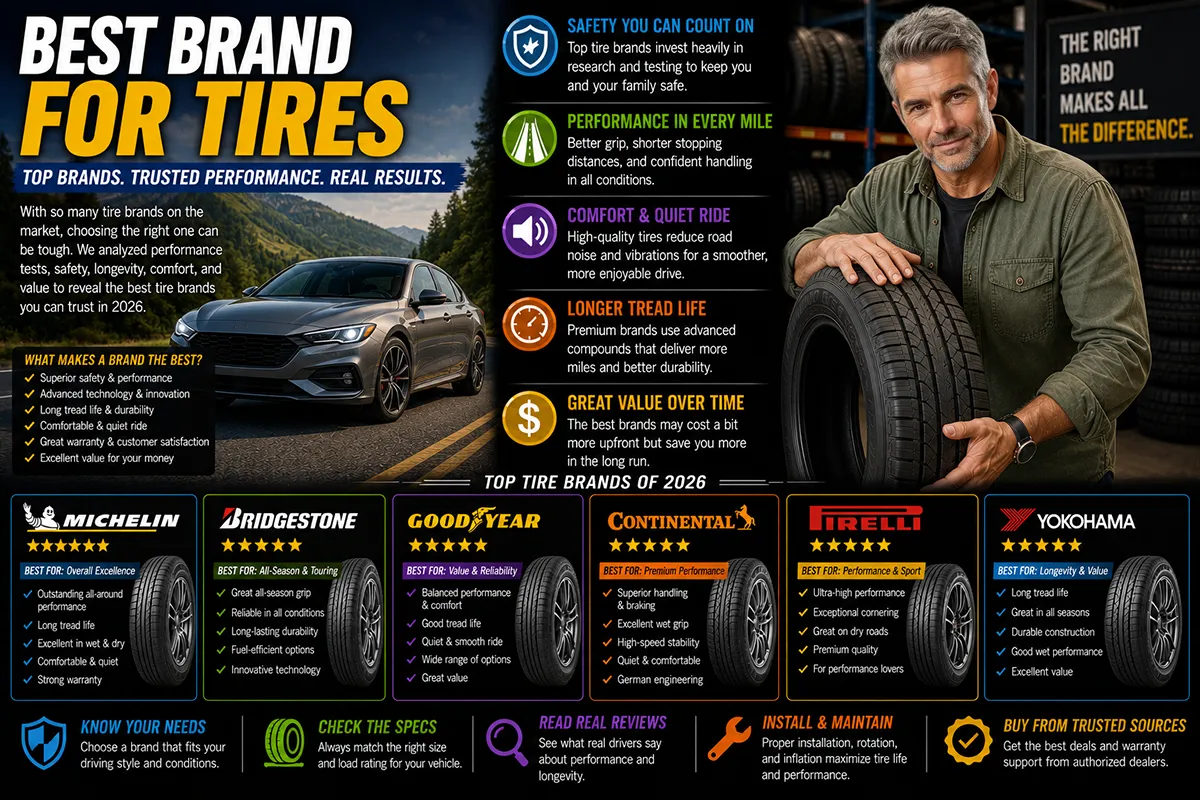 8 Best Brand for Tires: I Tested the Top 8 and Picked My Favorites ...
