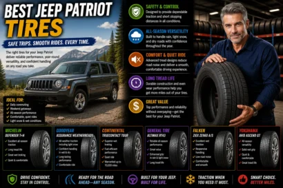 Best Jeep Patriot Tires That Actually Handle Real Roads Well