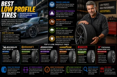 10 Best Low Profile Tires I Tested for Style and Performance