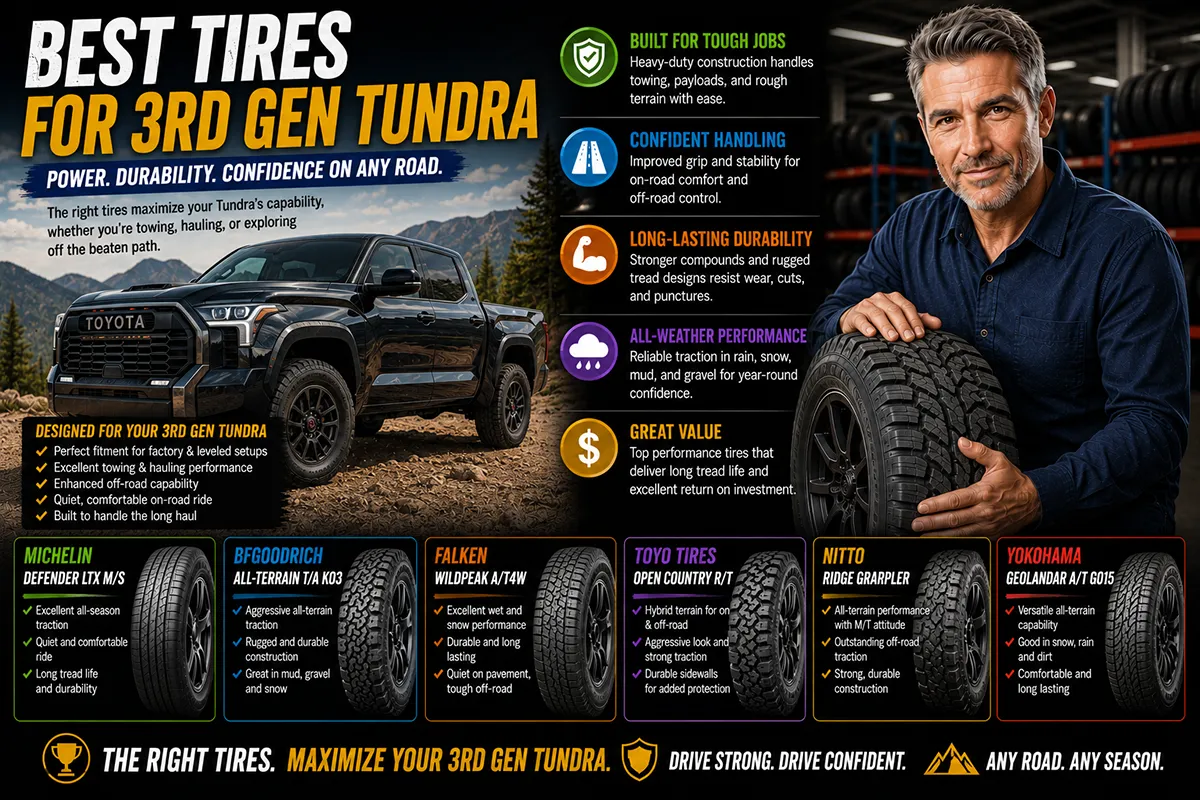 Best Tires for 3rd Gen Tundra