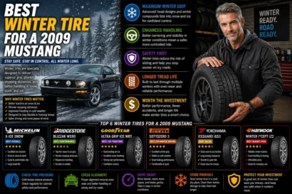 10 Best Winter Tires for a 2009 Mustang Tested in Real Snow