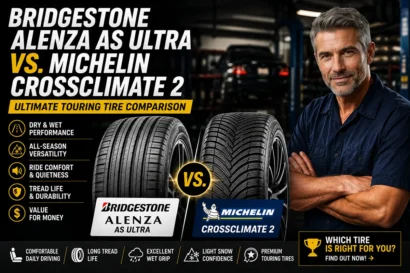 Bridgestone Alenza AS Ultra vs Michelin CrossClimate 2